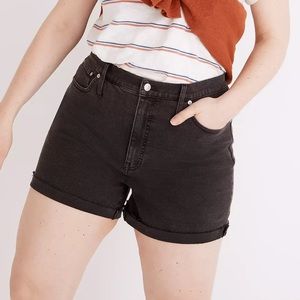 Madewell High Rise Denim Shorts in Lunar Wash | size 27